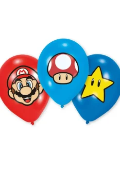 Balony SUPER MARIO (6szt.)