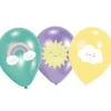 Balony TĘCZA I CHMURKA (6szt.)