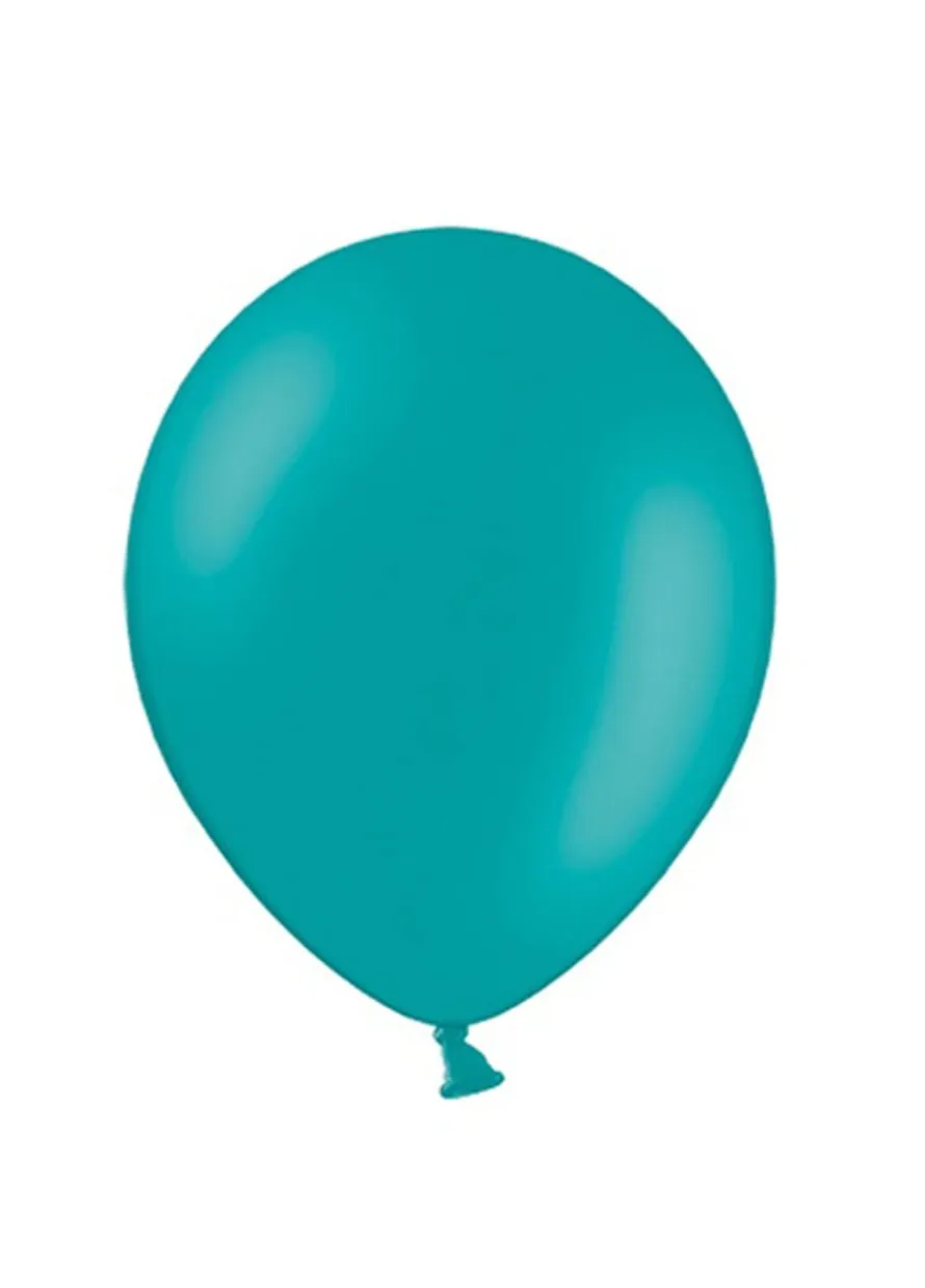 Balony TURKUSOWE pastelowe 12cm (100szt.)