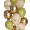 Balony urodzinowe LET'S PARTY (12szt)