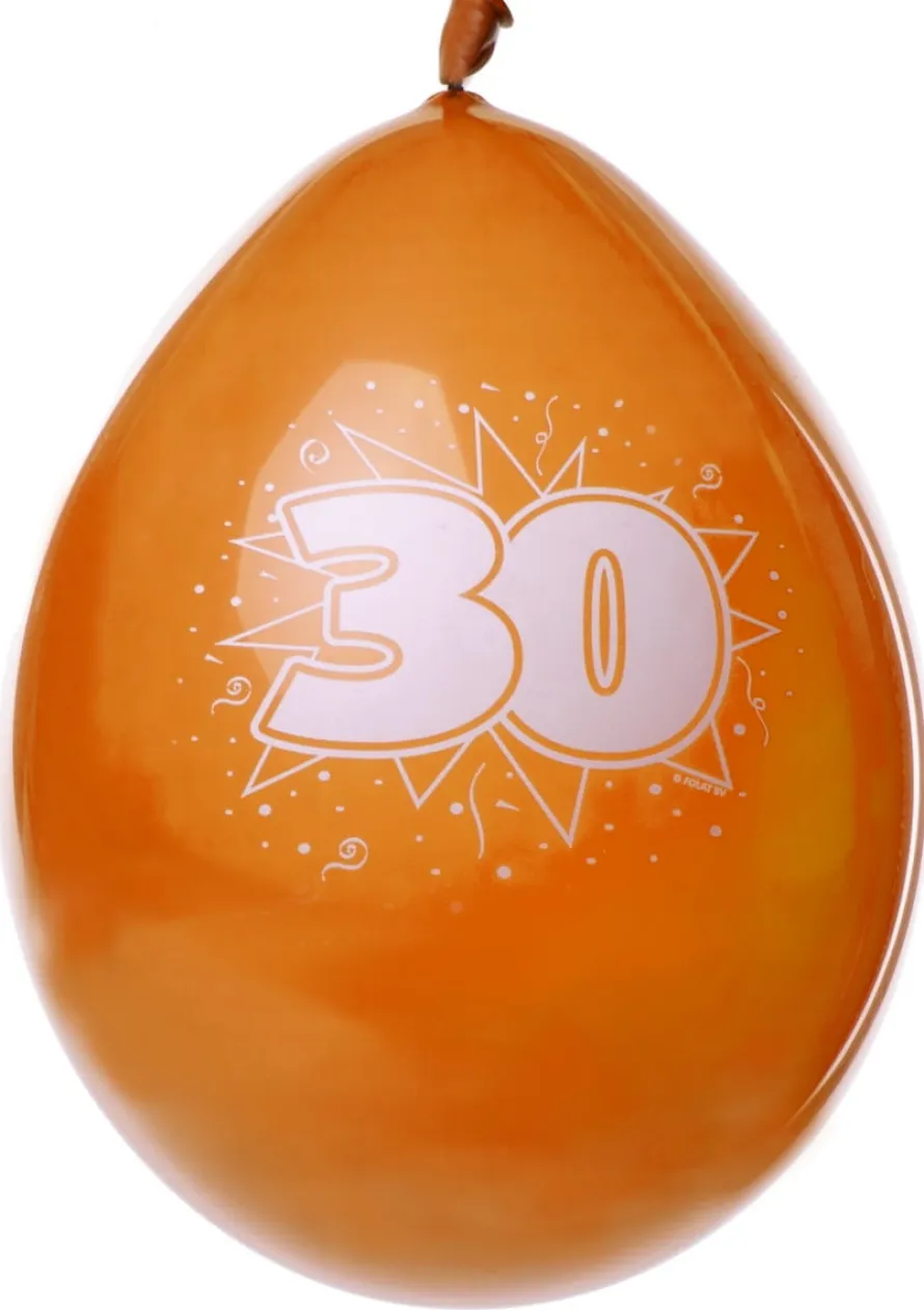Balony 30 URODZINY (8szt.)