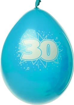 Balony 30 URODZINY (8szt.)