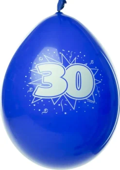 Balony 30 URODZINY (8szt.)