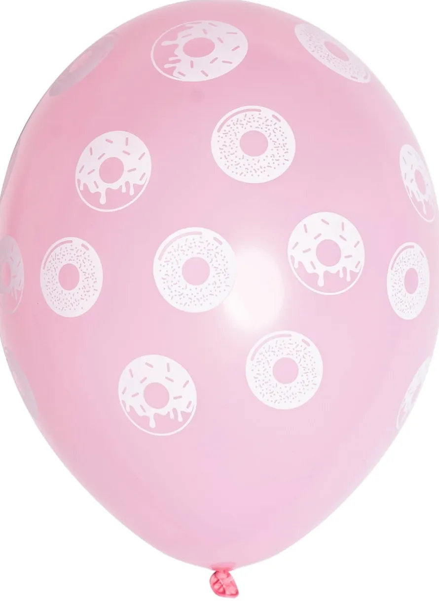 Balony z helem FLAMING bukiet balonowy urodzinowy
