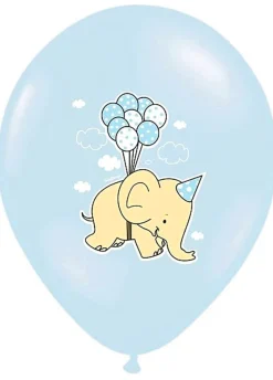 Balony z helem na roczek DLA CHŁOPCA