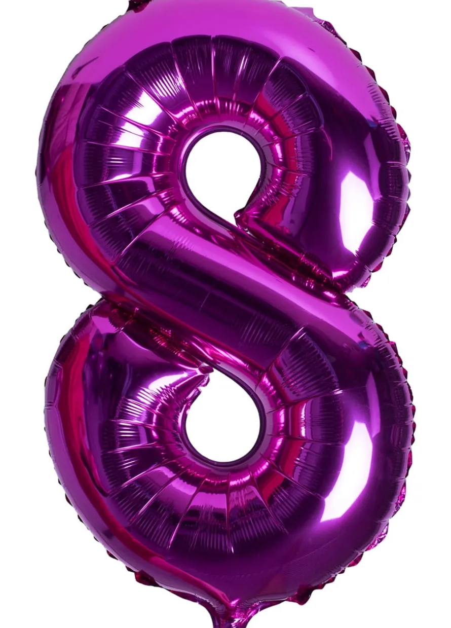 Balony z helem na 18 RÓŻOWE