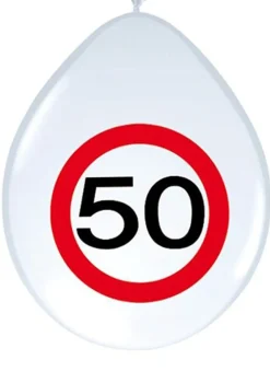 Balony ZNAK 50 (8szt.)