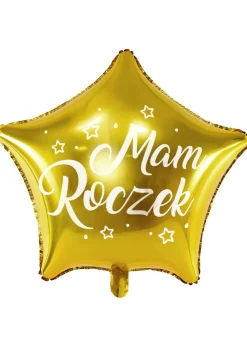 Balon z napisem MAM ROCZEK balon urodzinowy