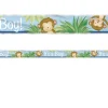 Baner na baby shower It's a Boy! MAŁPKI niebieski