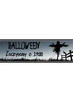 Baner na Halloween 1 - 125cm x 38cm