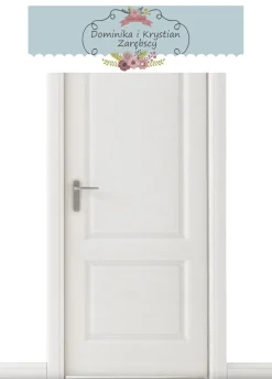 Baner na wesele KWIATY