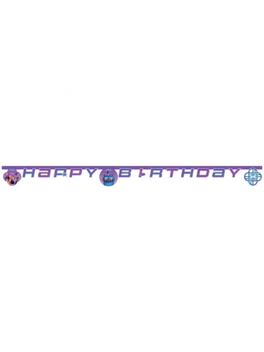Baner papierowy K-POP DEMON HUNTERS 15,5cm x 2m