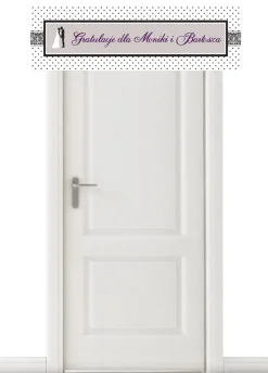 Baner PARA dekoracja sali weselnej - 125cm x 38cm
