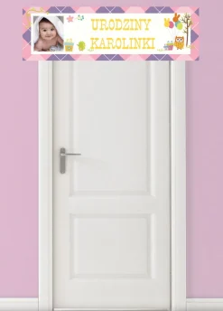 Baner personalizowany ze zdjęciem SOWA