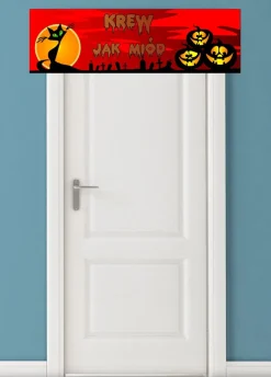 Baner powitalny dekoracja na imprezę HALLOWEEN