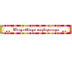 Baner urodzinowy PTASZKI