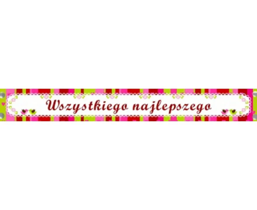 Baner urodzinowy PTASZKI