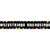 Baner urodzinowy WSZYSTKIEGO NAJLEPSZEGO 120x15cm