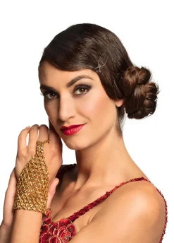 Bransoleta WIELKI GATSBY złota