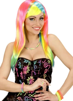Bransoletki koralikowe NEON biżuteria lata 80