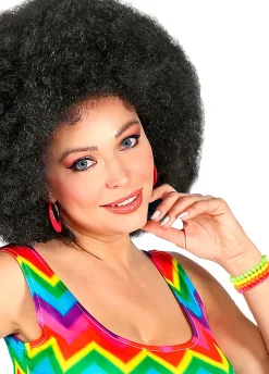 Bransoletki koralikowe NEON biżuteria lata 80