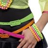 Bransolety NEON kicz party (4szt.)