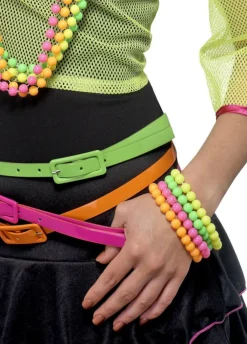 Bransolety NEON kicz party (4szt.)
