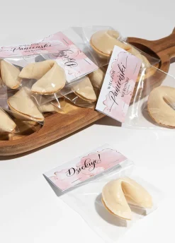 Ciasteczka z wróżbą NA WIECZÓR PANIEŃSKI personalizowane