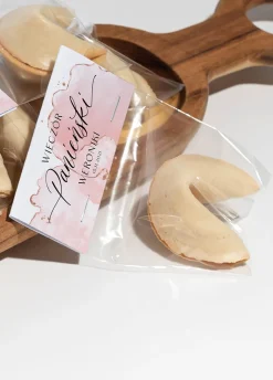 Ciasteczka z wróżbą NA WIECZÓR PANIEŃSKI personalizowane
