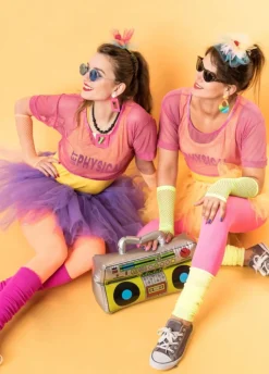 Ściągacze na kostki NEON YELLOW