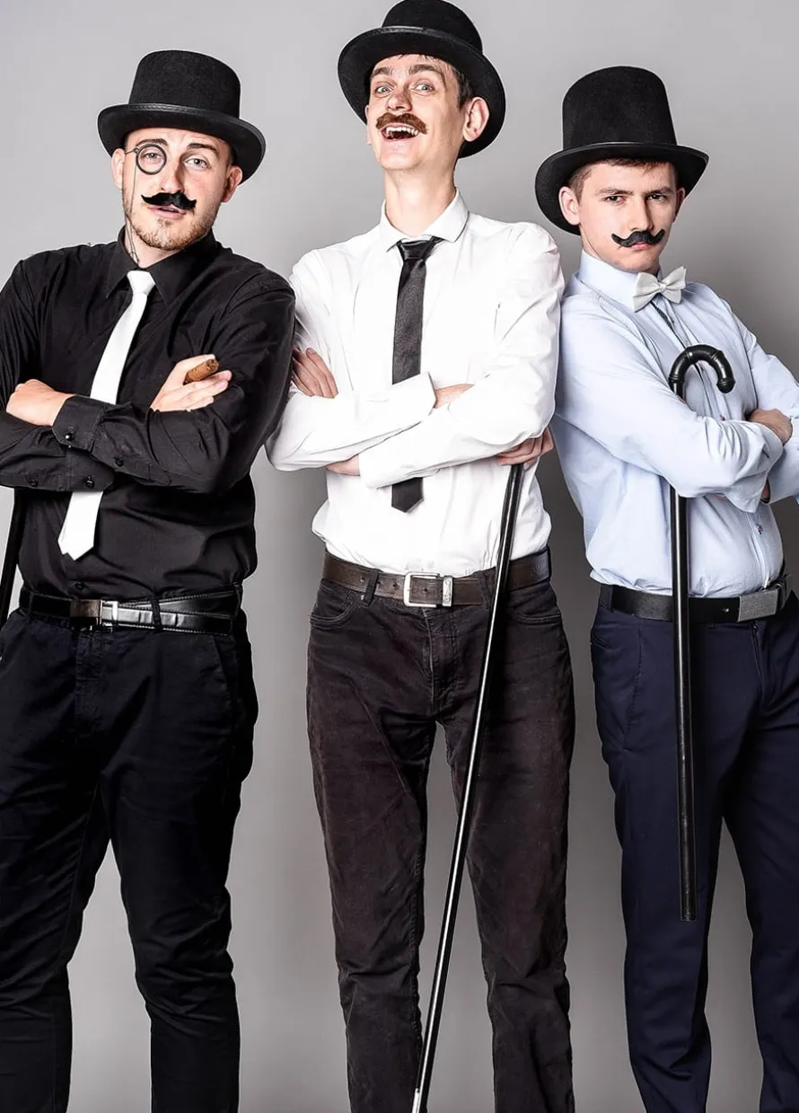 Cylinder czarny Lata 20