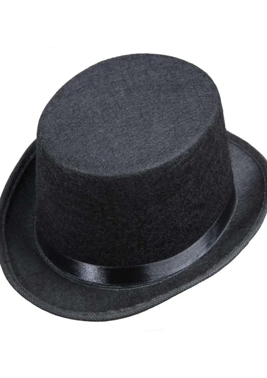 Cylinder dziecięcy czarny