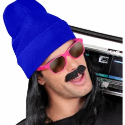 Czapka BEANIE niebieska