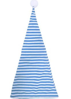 Czapka do spania SZLAFMYCA biało-niebieska