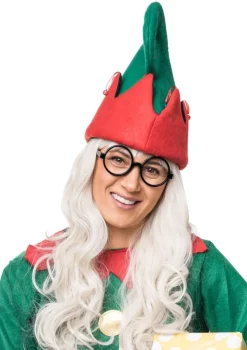 Czapka Elfa z dzwonkami ŚWIĄTECZNE PRZEBRANIE
