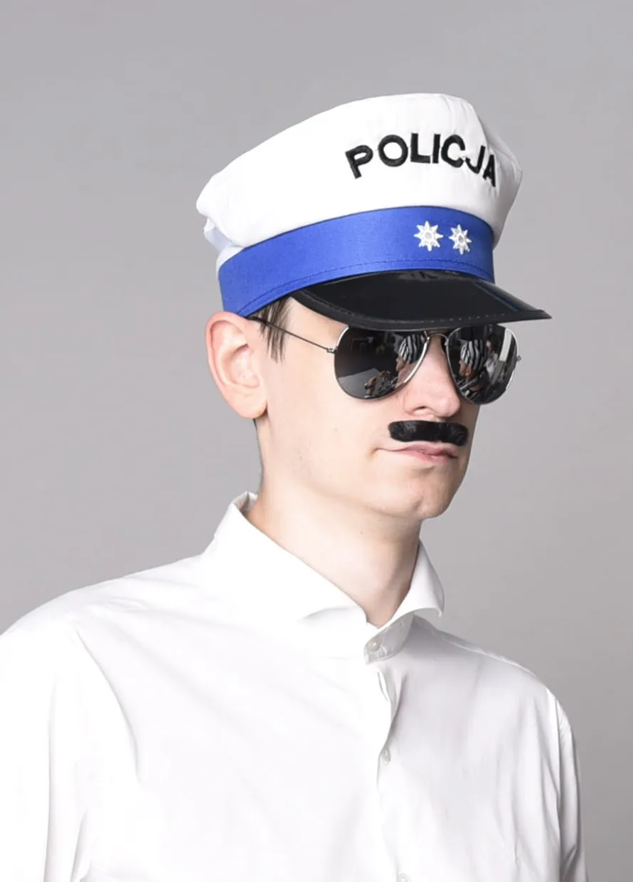 Czapka policyjna POLICJA