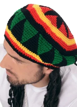 Czapka RASTA z dredami