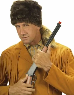 Czapka TRAPERA z ogonem