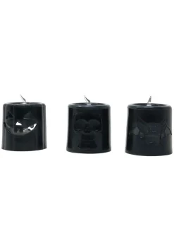 Czarna lampka DYNIA na halloween