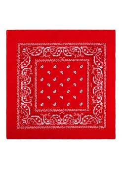 Czerwona bandana KOWBOJSKA