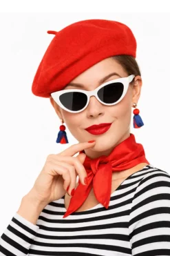 Czerwony beret