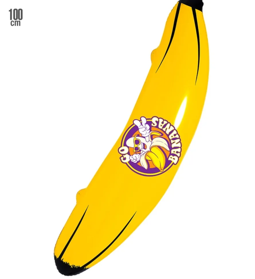 Dekoracja BANAN dmuchany 100 cm