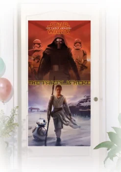 Dekoracja drzwi STAR WARS Przebudzenie mocy