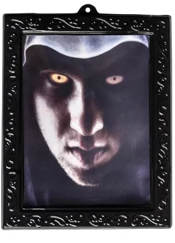 Dekoracja halloweenowa STRASZNY OBRAZ 3D 22x29cm