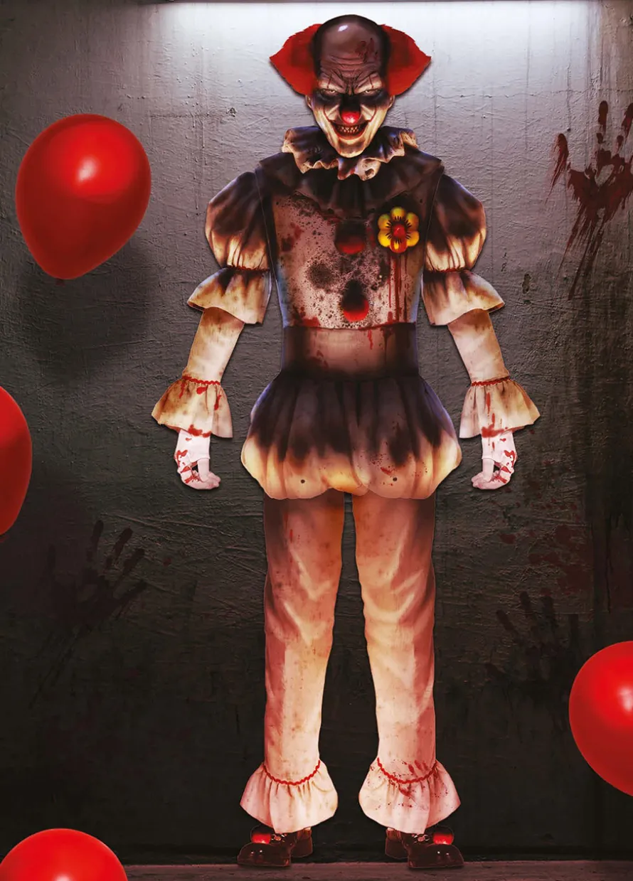 Dekoracja hallowenowa KLAUN 180 cm