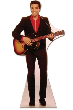 Dekoracja kartonowa ELVIS PRESLEY z gitarą