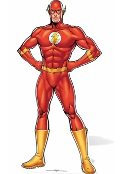 Dekoracja kartonowa FLASH komiks