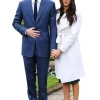 Dekoracja kartonowa KSIĄŻE HARRY i MEGHAN MARKLE