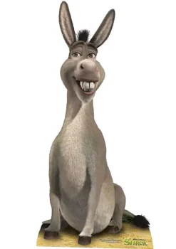 Dekoracja kartonowa OSIOŁ Shrek