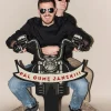 Dekoracja kartonowa PAL GUMĘ śmieszny prezent dla motocyklisty